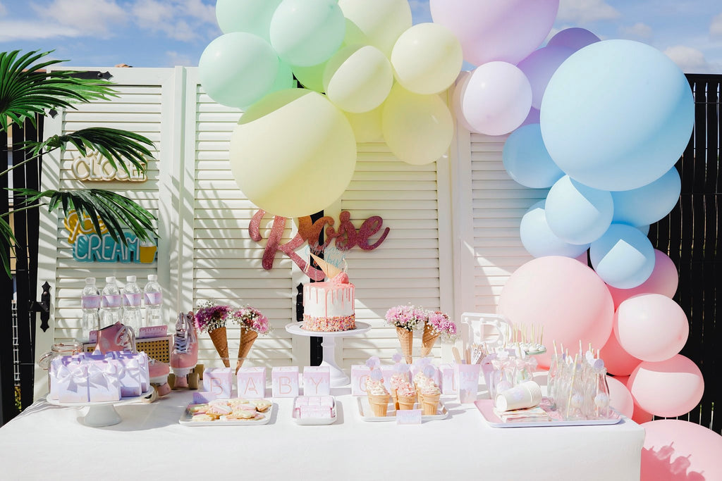 Babyshower de Rose sur le thème " Ice Cream "