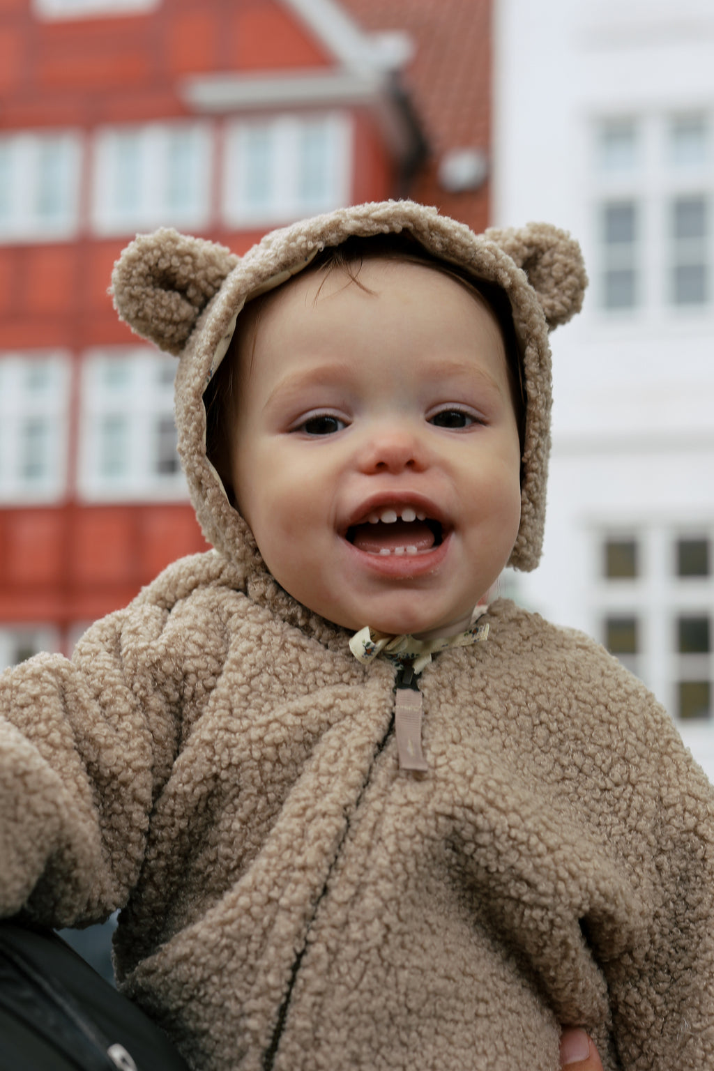 KONGES SLOJD - Bottines bébé en peluche Teddy Cream Off White – Cool Kids  Atelier