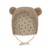 KONGES SLOJD - Grizz le Bonnet en peluche teddy beige Oxford Tan