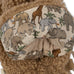 KONGES SLOJD - Moufles bébé en peluche Teddy marron Shitake