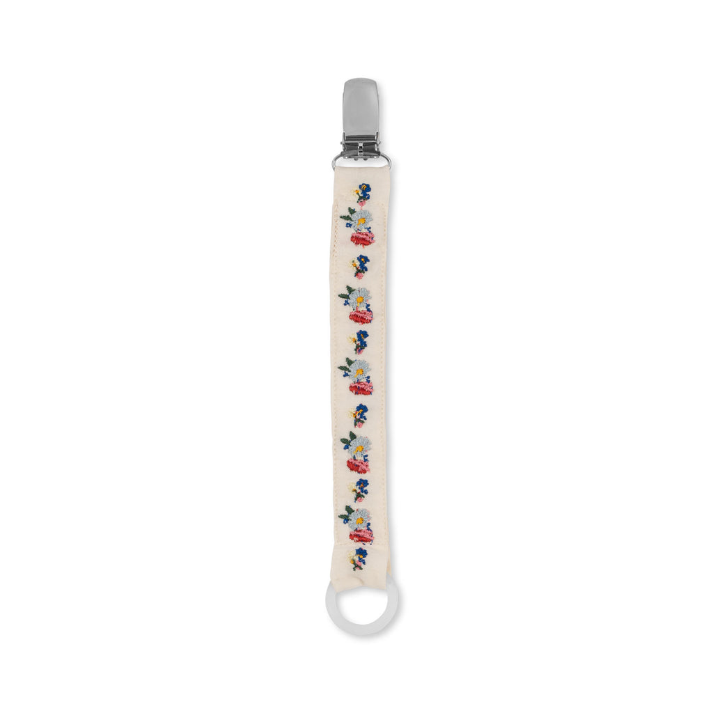 KONGES SLOJD - Attache-tétine vintage Blossom Blue