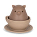 KONGES SLOJD - Jouets de bain Dinette Chat & Lapin Hortensia mix