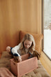 LIEWOOD - Dirch la boîte de rangement pliable medium Golden Caramel