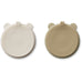 LIEWOOD - Stacy le pack de 2 Assiettes à compartiments Sandy & 0at