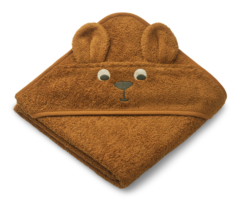 LIEWOOD - Albert la cape de bain Kangourou Golden Caramel