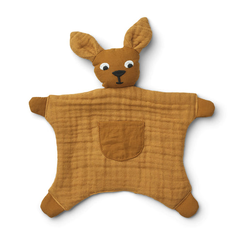 LIEWOOD - Amaya le petit Doudou Kangourou Golden Caramel