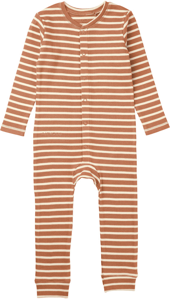 LIEWOOD - Birk le pyjama 1 pièce Sable & Tuscany Rose