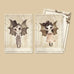 MRS MIGHETTO - Duo de Cartes jumeaux d'Halloween Boo Twins