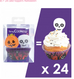 SCRAPCOOKING - Caissettes à muffins et cake toppers Halloween