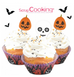 SCRAPCOOKING - Caissettes à muffins et cake toppers Halloween