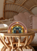 LITTLE LIGHTS - Lampe en bois mini ARC-EN-CIEL rétro