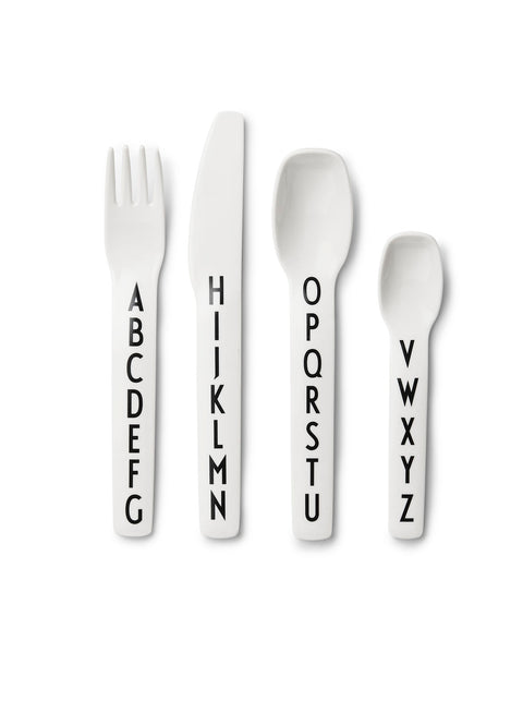 Design Letters - Couverts Blanc Alphabet