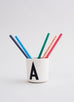 Design Letters - Tasse en mélamine Lettre A - Z