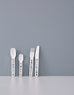 Design Letters - Couverts Blanc Alphabet