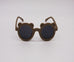 ELLE PORTE - Lunettes de soleil taupe Teddy Bear