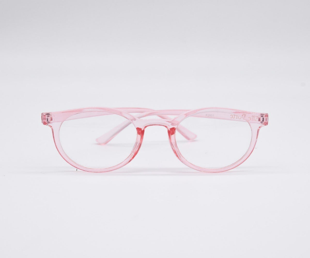 ELLE PORTE - Lunettes rose anti lumière bleue Light Pink – Cool Kids Atelier