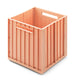 LIEWOOD - Elijah la Caisse de rangement pliables avec couvercle Tuscany Rose