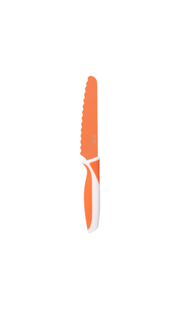 KiddiKutter - Couteau pour enfant en acier inoxydable Papaya