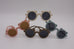 ELLE PORTE - Lunettes de soleil bleu gris Teddy Snuggle
