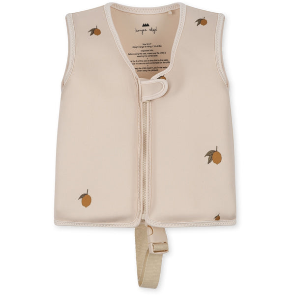 KONGES-SLOJD-Gilet-flottant-de-natation-citron-Lemon