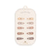 KONGES SLOJD  - Pack de 10 mini Barrettes clip Drop