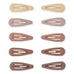 KONGES SLOJD  - Pack de 10 mini Barrettes clip Drop