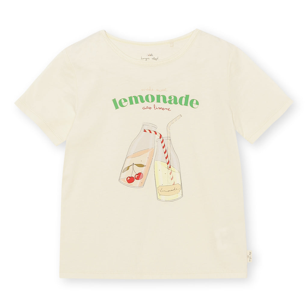 KONGES SLOJD - Famo le T-shirt Lemon Icing Lemonade