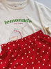 KONGES SLOJD - Famo le T-shirt Lemon Icing Lemonade