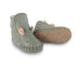 Souliers en cuir KAPI Lining Hippopotame Gris