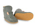 Souliers en cuir KAPI Lining Hippopotame Gris