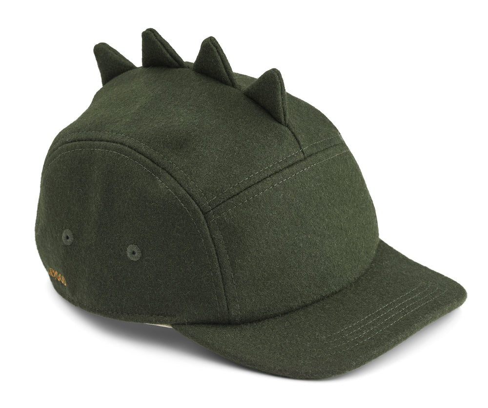 LIEWOOD - Reese la Casquette en laine Dino Vert