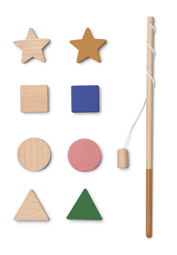 LIEWOOD - Sebastian le jeu de Pêche à la Ligne Geometric mix