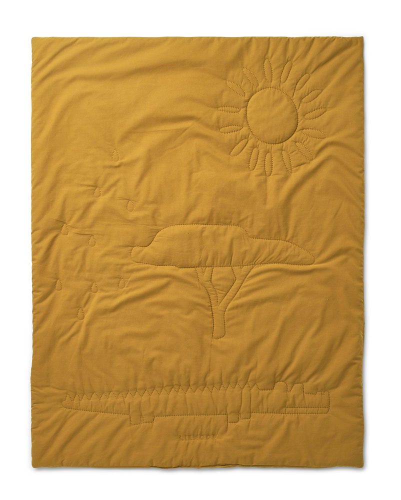 LIEWOOD - Lyla le tapis de jeu matelassé Safari Golden Caramel