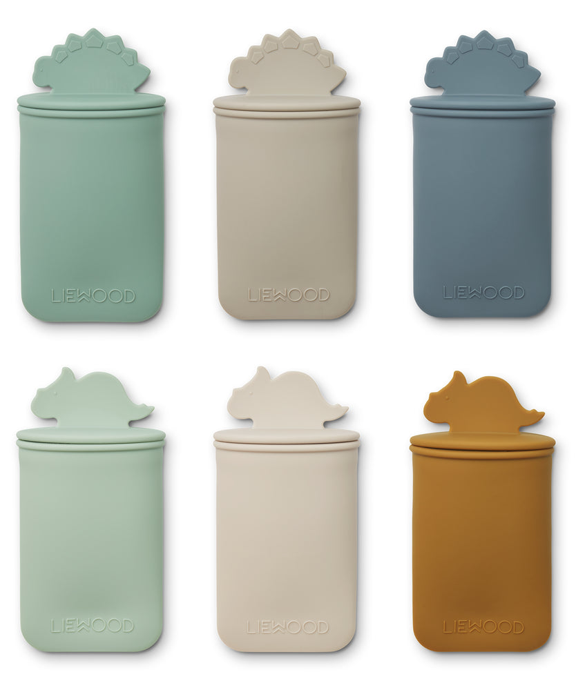 LIEWOOD - Malik les mini Moules à Glace Dino Dusty mint mix