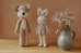 PATTI OSLO - Doudou Artic le Renard en crochet Fox Beige