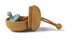 LIEWOOD - Phillip la Boîte de rangement pour tétines Golden Caramel