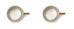 LIEWOOD - Tommy les 2 tasses en acier Golden Caramel