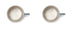 LIEWOOD - Tommy les 2 tasses en acier Blue Fog