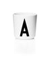 Design Letters - Tasse en mélamine Lettre A 