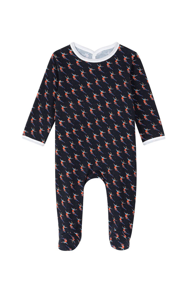 BRAI - Pyjama bébé Imi "LET IT SNOW" en coton biologique