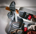 Norah's Shop - Chouchou en Tartan Ecossais noir & blanc