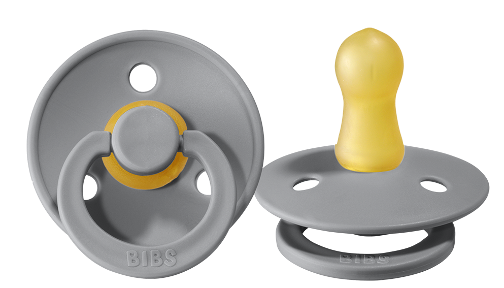 BIBS - Tétine Bibs Gris nuage Cloud