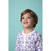 Pyjama enfant en coton bio, imprimé Tigre bleu