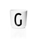 Design Letters - Tasse en mélamine Lettre A - Z