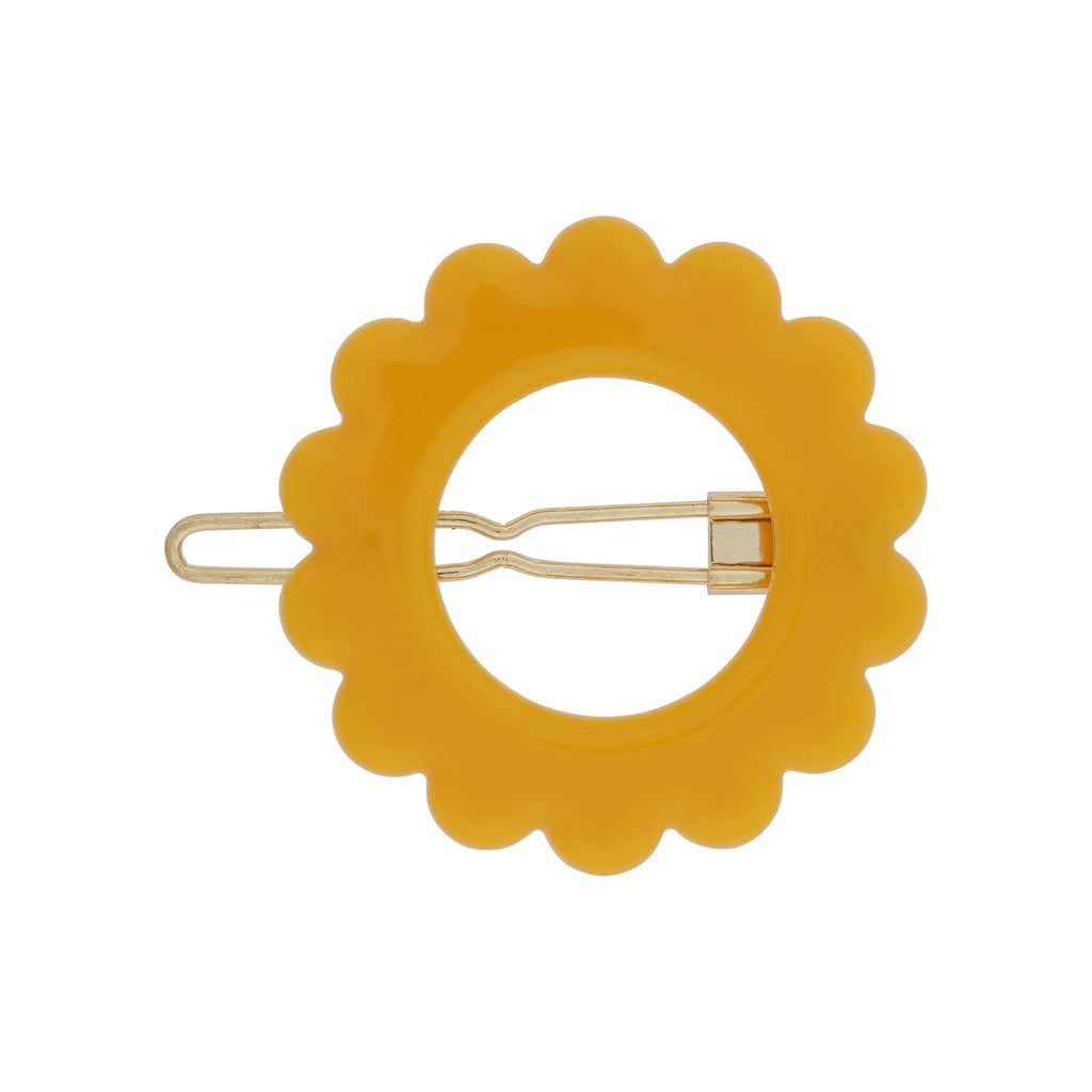 Kanel - Barrette clip miel Daisy Yellow