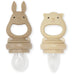 KONGES SLOJD - Lot de 2 Tétines grignoteuses Bark & Shell