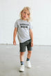 the Bee & the Fox - T-shirt enfant LITTLE BEAR gris