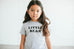 the Bee & the Fox - T-shirt enfant LITTLE BEAR gris