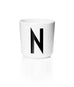 Design Letters - Tasse en mélamine Lettre A - Z