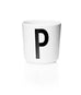 Design Letters - Tasse en mélamine Lettre A - Z